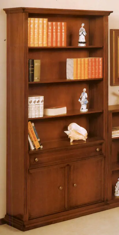 Bookcase 518 — cm. 100 x 36 x 200 H.