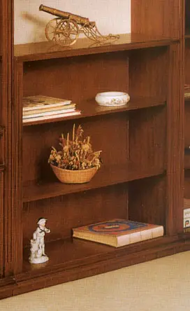 Low Open Bookcase 519 — cm. 100 x 36 x 100 H.