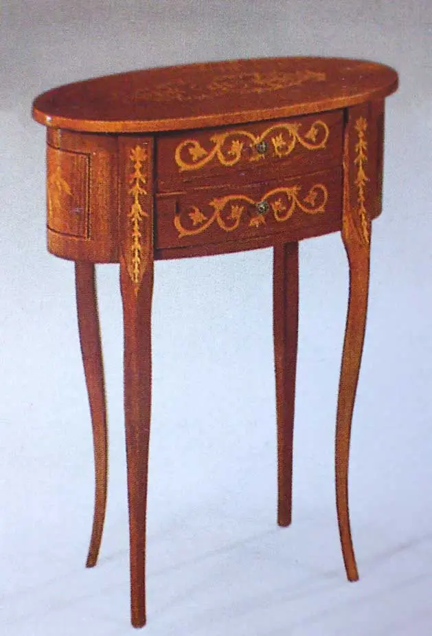 Occasional Table 165 — cm. 50 x 29 x 52 H.