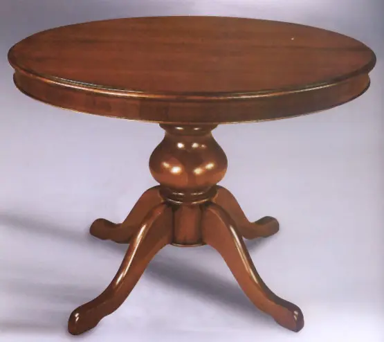 Dining Table 147/NE — cm. 120 Ø (+40) x 78 H.