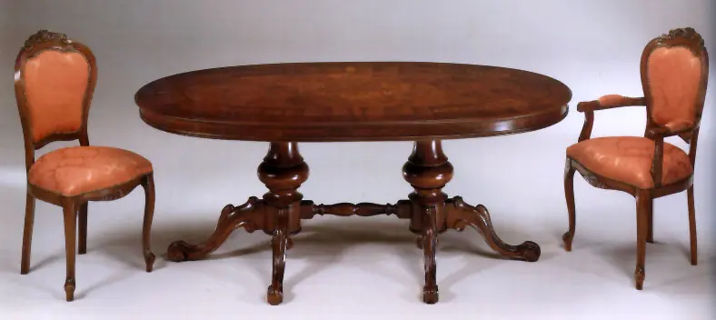 Dining Table 479 — cm. 200 x 108 x 78 H.